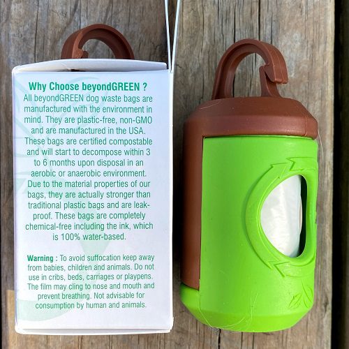 recyclable leash dispenser