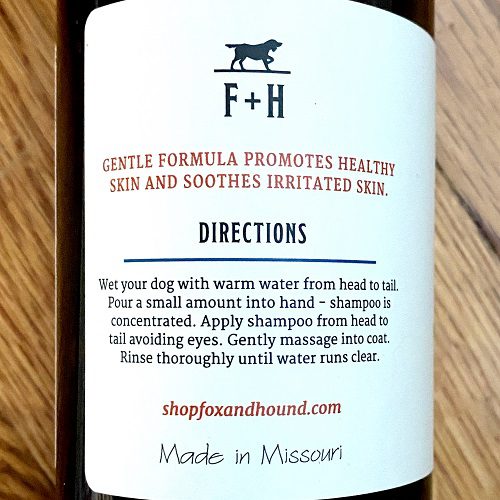 directions label fox and hound