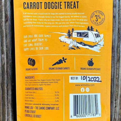 carrot dog treats