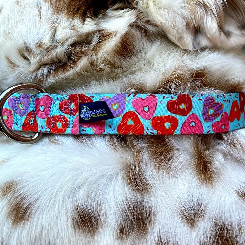 heart-shaped martingale collar